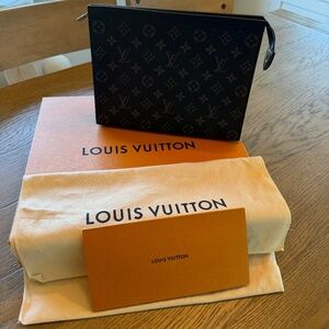 Louis Vuitton Pochette Voyage MM  Monogram Eclipse